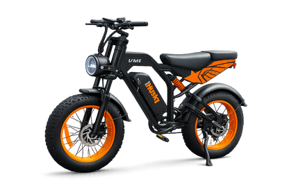 G-Hybrid Husky VM6 Electric Bike 50 Miles Range
