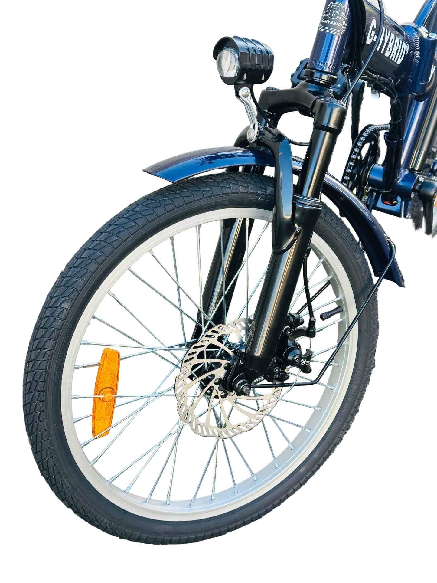 Folding e-bike G-Hybrid City Bike Indigo