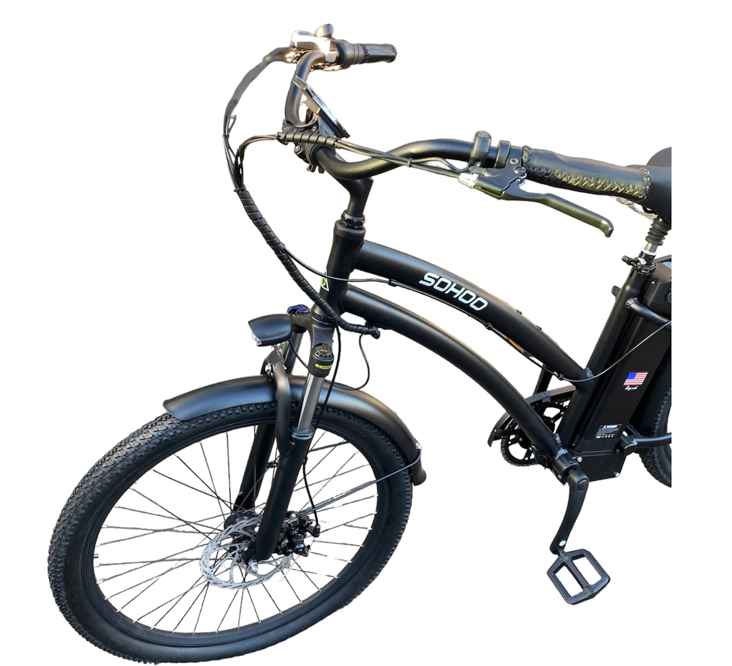 G-Hybrid Cruiser Electric Bike Black