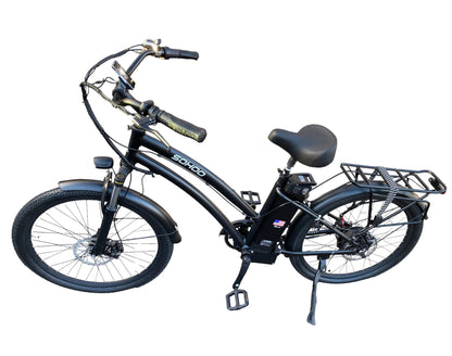 G-Hybrid Cruiser Electric Bike Black