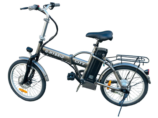 Folding ebike G-Hybrid City Bike Grey
