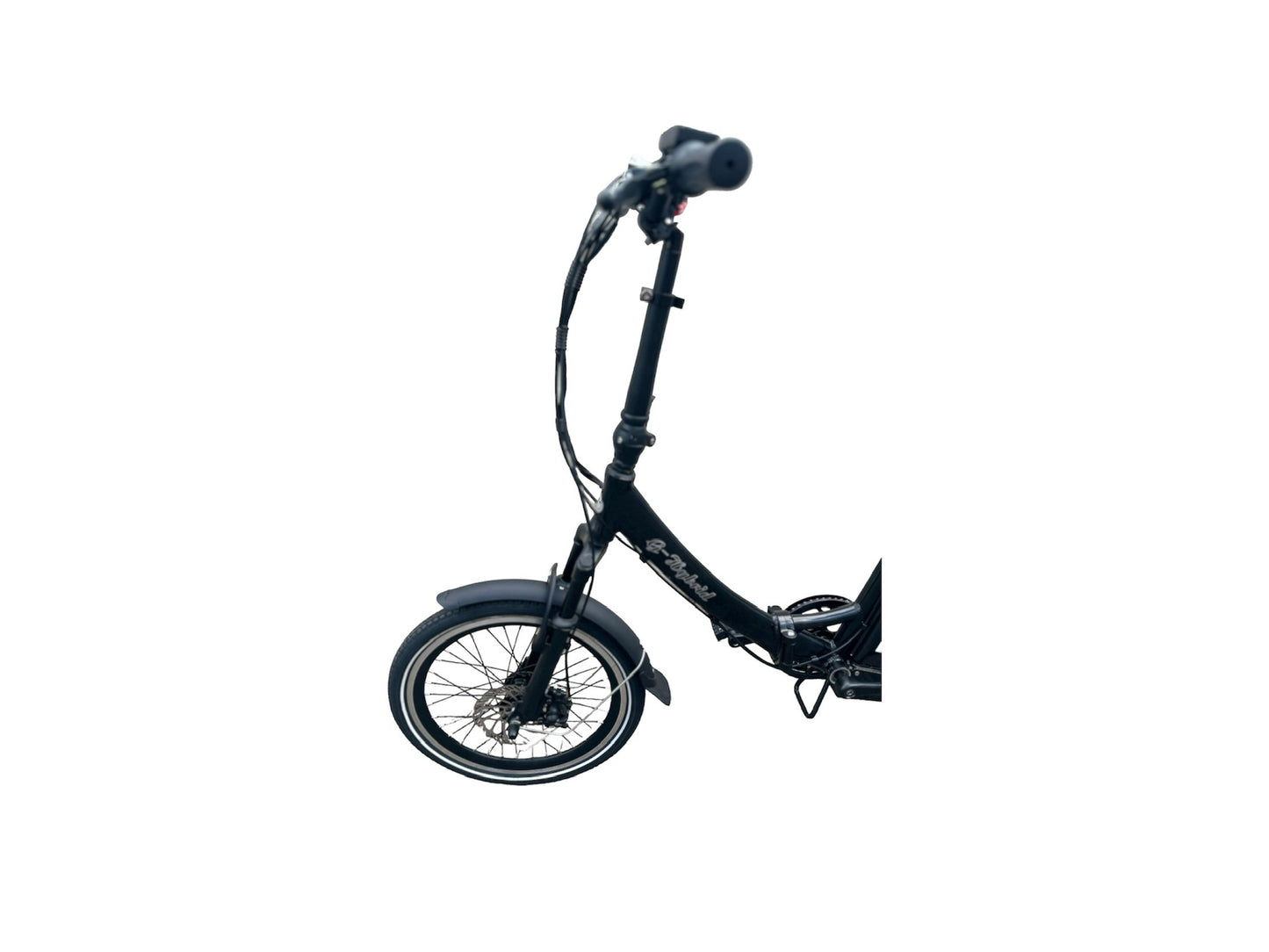 Freedom Folding e-bike with Lower Step Black
