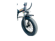 Load image into Gallery viewer, Fat Tyre Folding E-bike G-Hybrid Husky Black