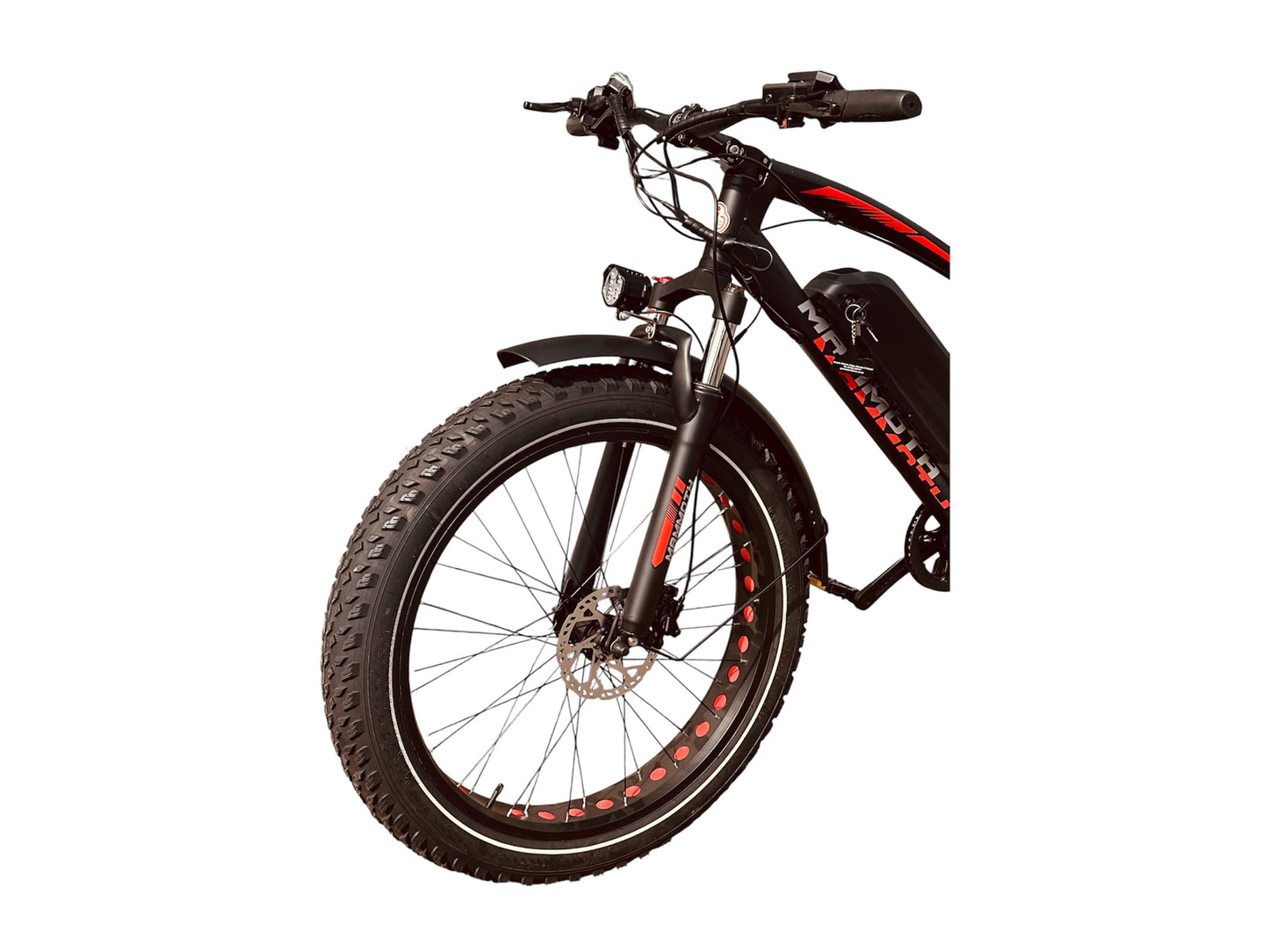 Fat Tyre Electric Bicycle G-Hybrid Mammoth Black Motor 48v Battery