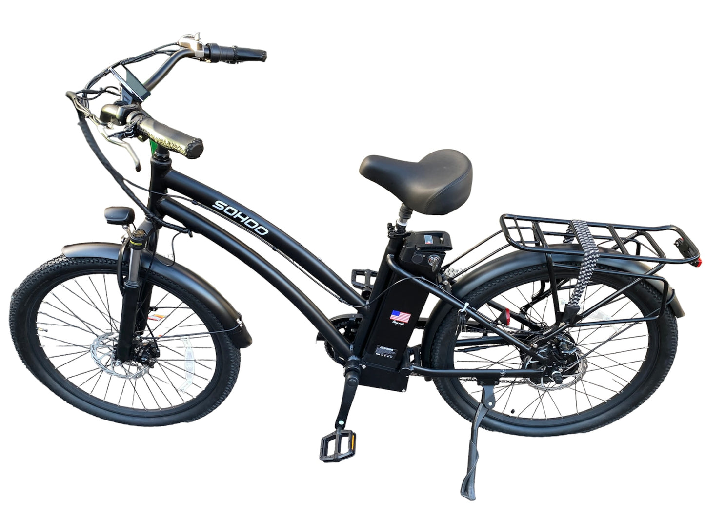 G-Hybrid Cruiser Electric Bike Black