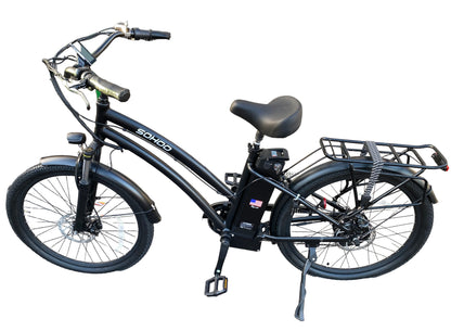 G-Hybrid Cruiser Electric Bike Black