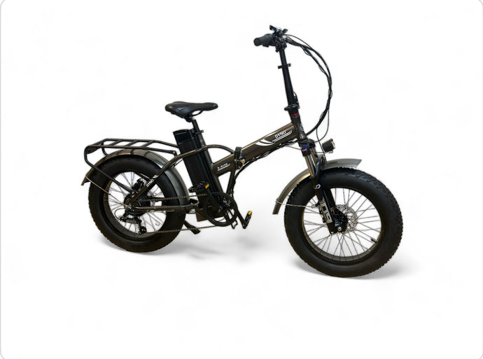 Folding Fat Tyre E-Bike G hybrid Dyno Grey