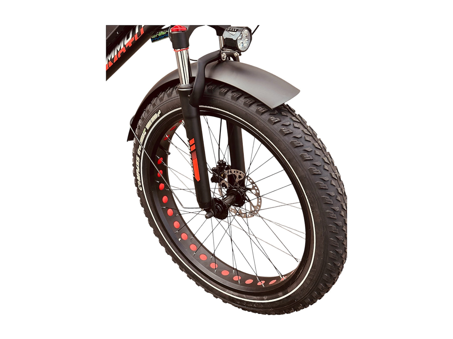 Fat Tyre Electric Bicycle G-Hybrid Mammoth Black Motor 48v Battery