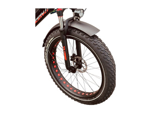 Fat Tyre Electric Bicycle G-Hybrid Mammoth Black Motor 48v Battery
