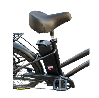 G-Hybrid Cruiser Electric Bike Black