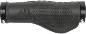 M-Wave Ergonomic Lock Grips, 130 mm, Black