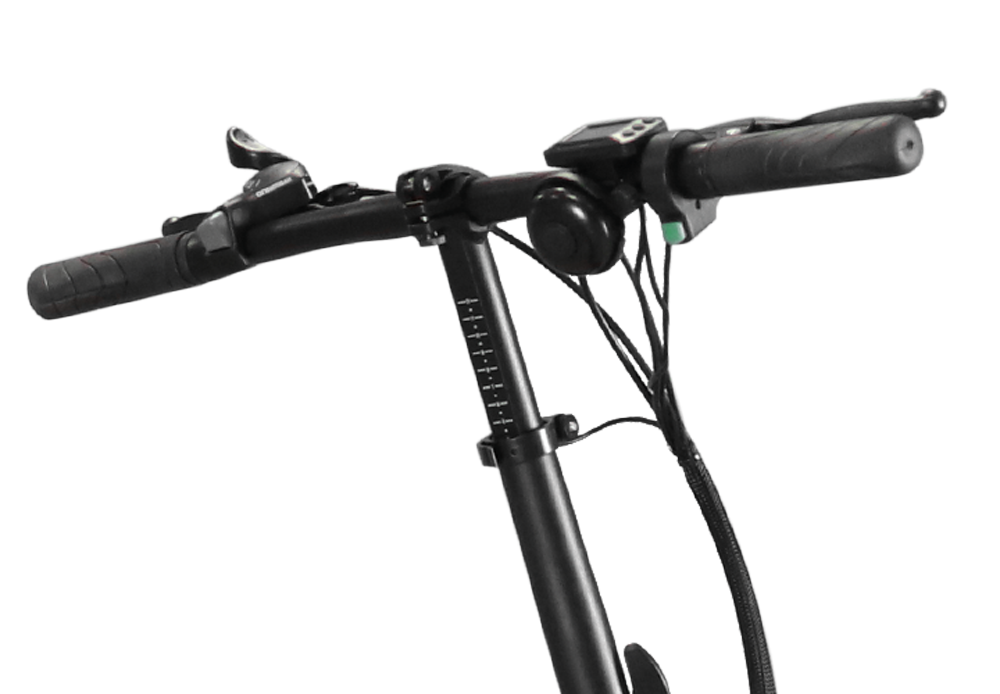 Folding Fat Tyre E-Bike 48v Volta VB2 Black