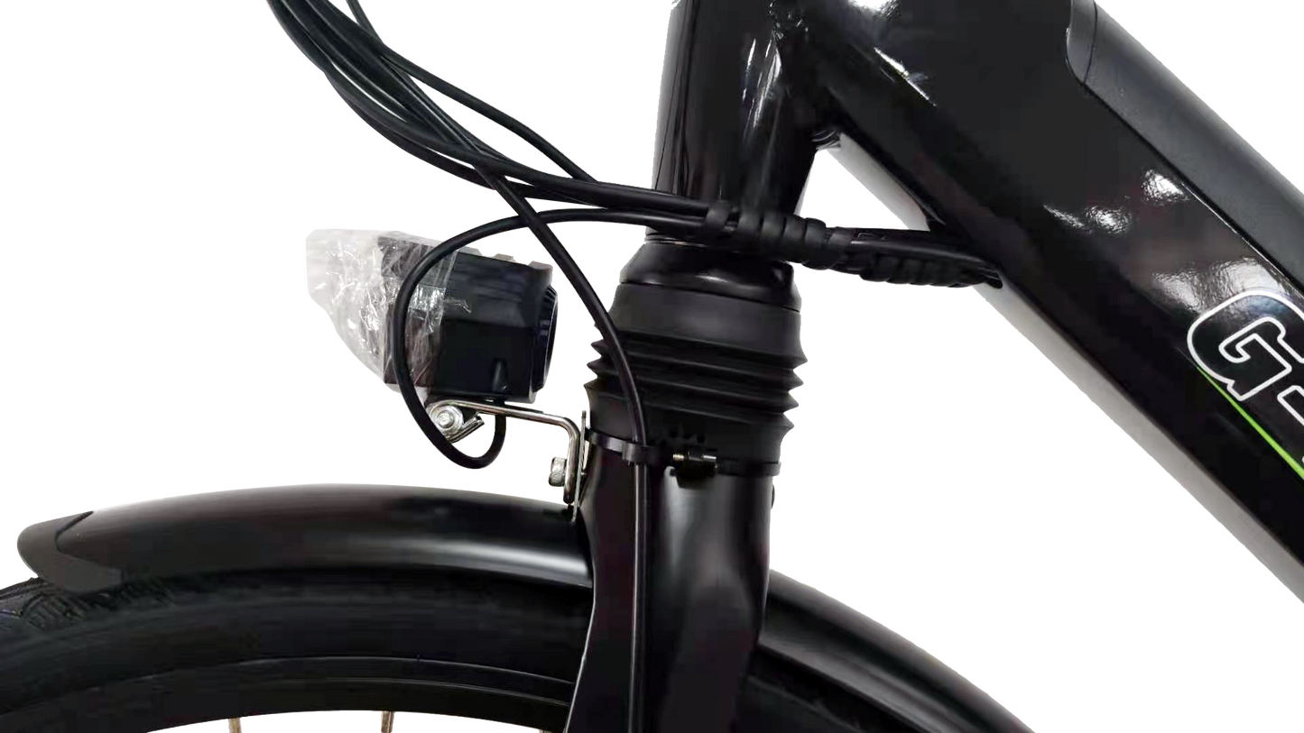 Commuter E-Bike G-Hybrid Elegent Step Through Unisex Black