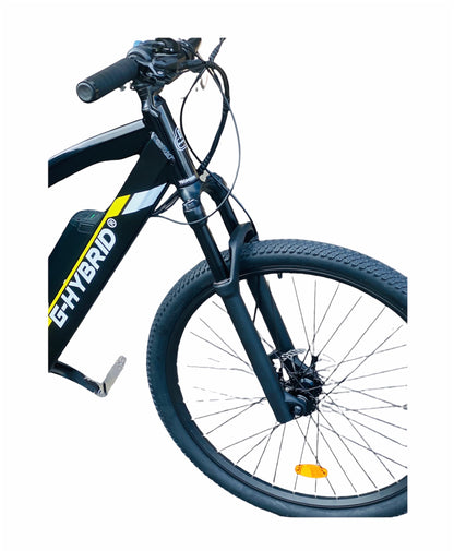 Mountain E-bike 27.5 inch Alloy G-Hybrid Windwheel Black LK