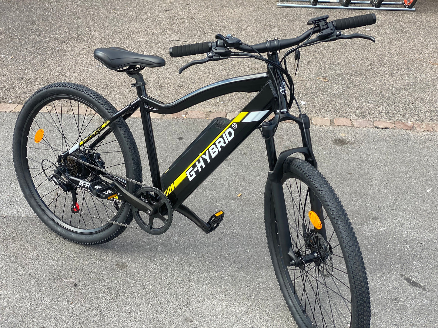 Mountain E-bike 27.5 inch Alloy G-Hybrid Windwheel Black LK