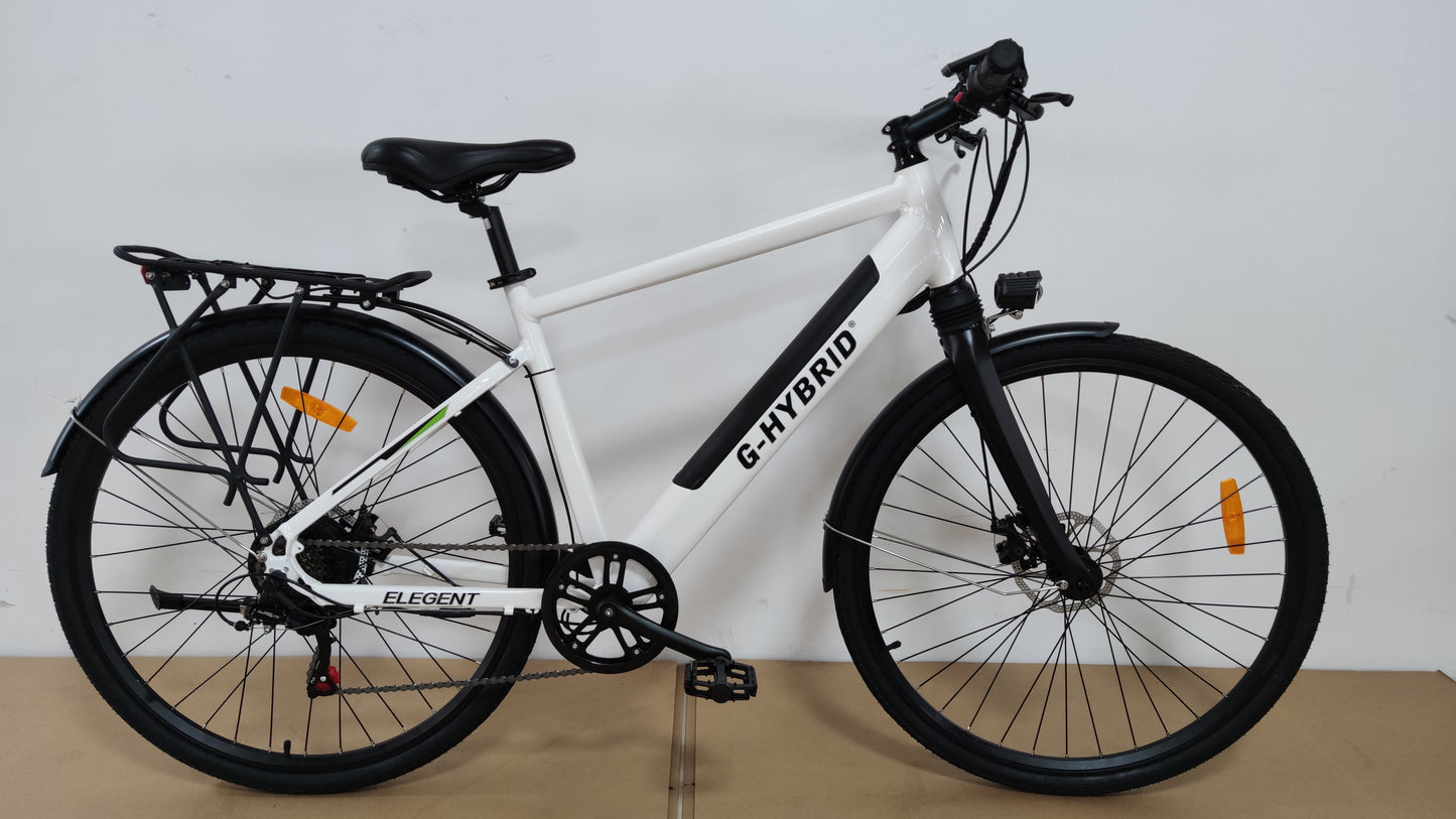 Commuter E-Bike G-Hybrid Elegent White