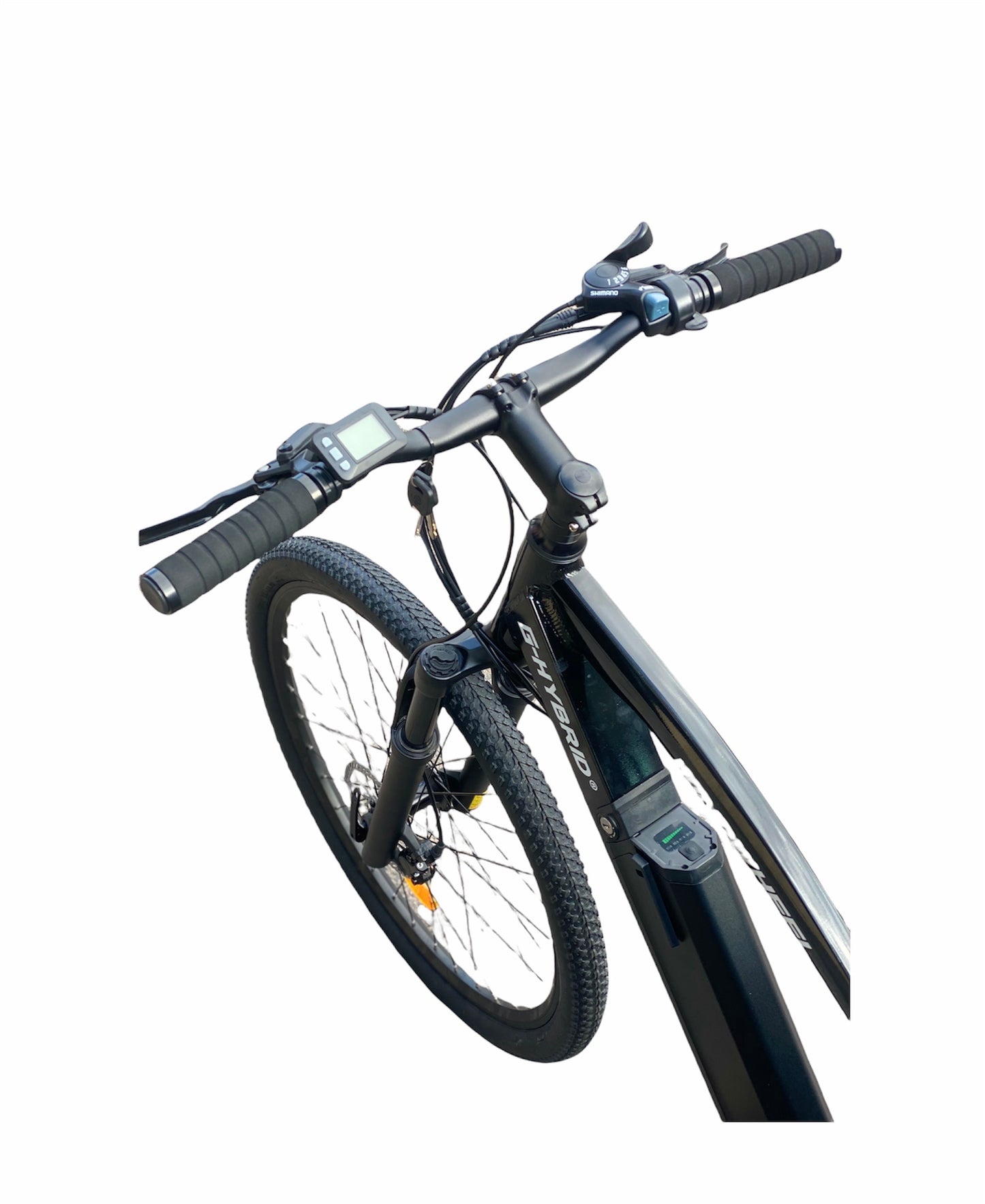 Mountain E-bike 27.5 inch Alloy G-Hybrid Windwheel Black LK