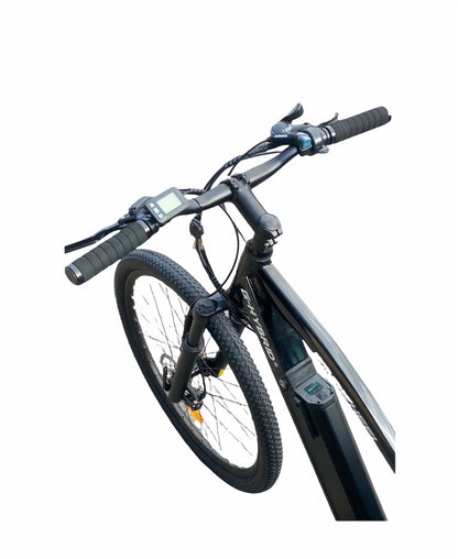 Mountain E-bike 27.5 inch Alloy G-Hybrid Windwheel Black LK