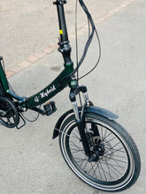 Load image into Gallery viewer, Freedom Folding e-bike with Lower Step with Throttle Green