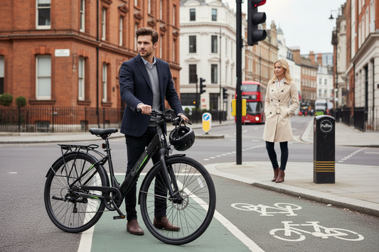 Commuter E-Bike G-Hybrid Elegent Step Through Unisex Black