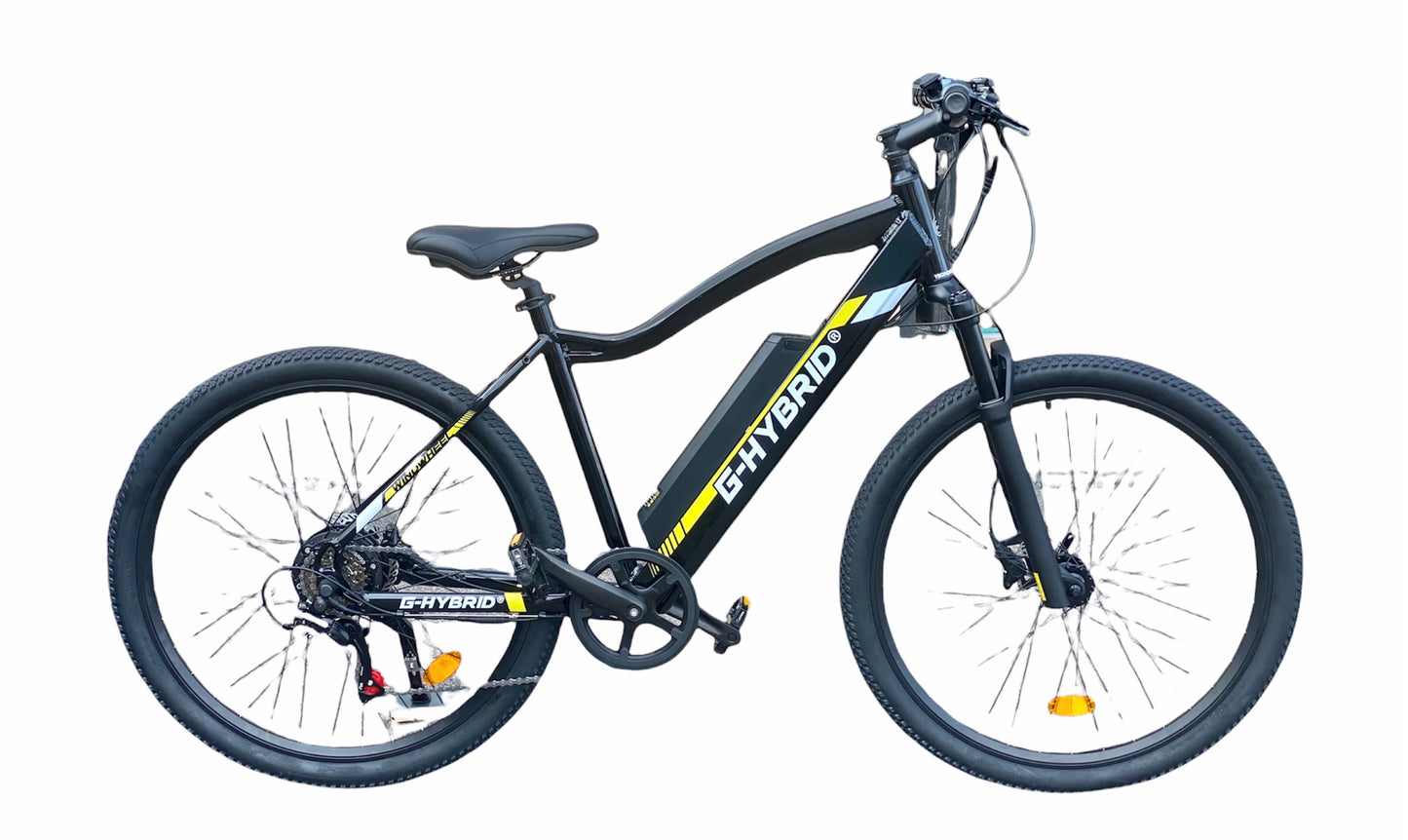 Mountain E-bike 27.5 inch Alloy G-Hybrid Windwheel Black LK
