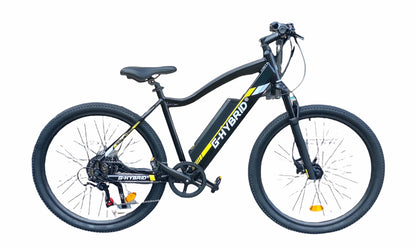 Mountain E-bike 27.5 inch Alloy G-Hybrid Windwheel Black LK