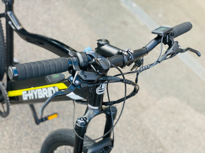 Mountain E-bike 27.5 inch Alloy G-Hybrid Windwheel Black LK