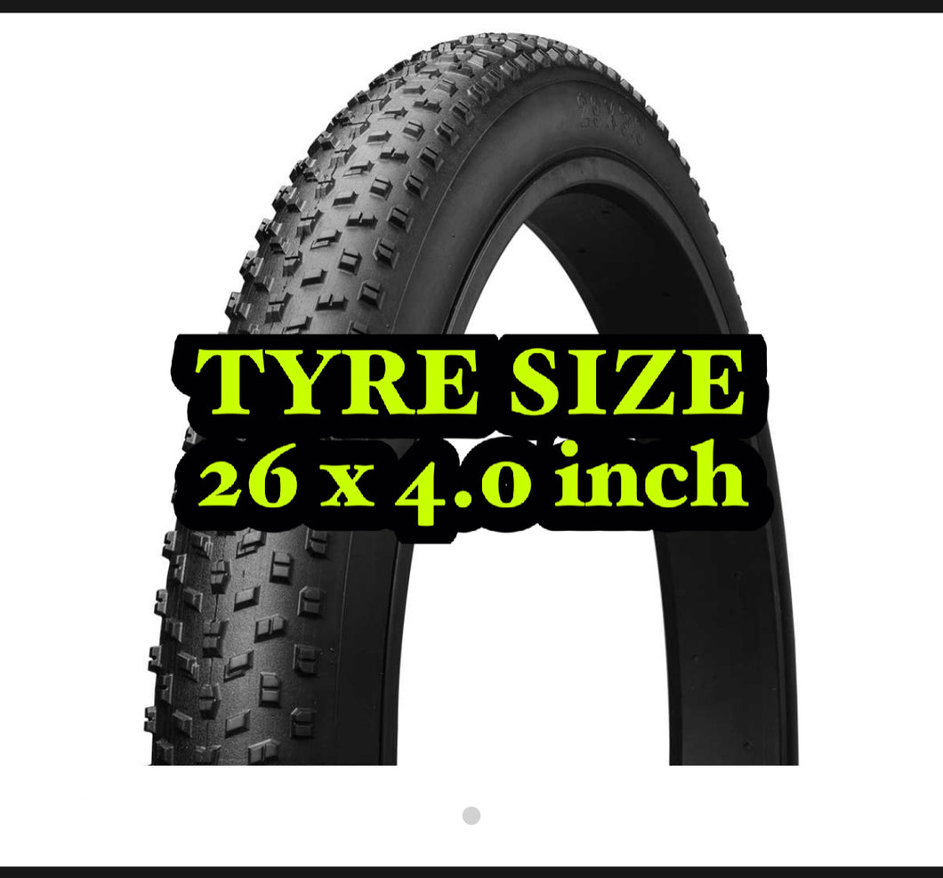 Fat boy Fat Tyre 26 x 4.0 Fat Bike TYRE