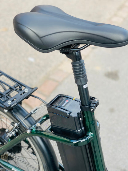 Freedom Folding e-bike with Lower Step Green